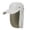 White, variant on Unisex Flap Neck‑Cover Sun Hat Detachable Neck Shield Baseball Cap UV Protection Outdoor Fishing Hiking Camping Travel Summer Head‑Accessory