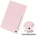 thumbnail image 2 of Case for Samsung Galaxy Tab S10 FE Plus 13.1" 2025, Folding Folio Ultra-Thin Smart PU Leather Tri-Fold Stand Stand Case Cover with Stylus Holder for Samsung Galaxy Tab S10 FE Plus 13.1" 2025, Pink, 2 of 8