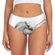 thumbnail image 1 of Balery Running White Horses Ropa Interior de Algodón para Mujer con Dibujo – Braguitas Cómodas y Elásticas, Estilo Clásico-X-Large, 1 of 6