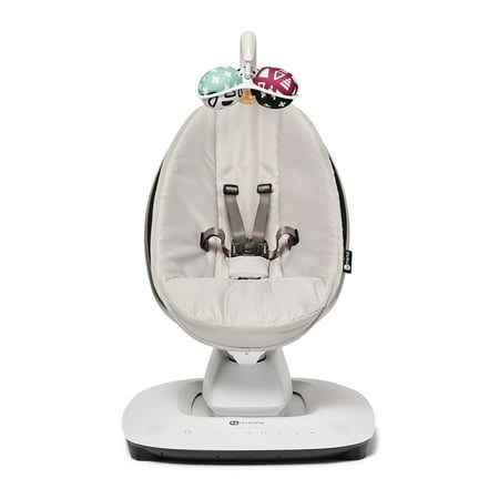 4moms MamaRoo Multi-Motion Baby Swing, Bluetooth Enabled with 5 Unique Motions, Grey