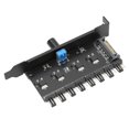 thumbnail image 1 of Stable Precise 8 Channels Fan Speed Controller for Computer CPU Chassis, 1 of 7