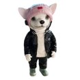 thumbnail image 1 of Muñeco De Perro De Pie, Estatua De Resina, Juguete Decorativo, Decoración Del Hogar, Regalos De Navidad Noticed HA047142-03, 1 of 6