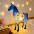 thumbnail image 4 of Linterna Figura de caballo moderna, luz nocturna, acogedora, adorno decorativo para dormitorio y sala de estar (azul, 1 unidad) JASKFLY, 4 of 5