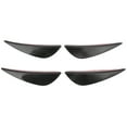 thumbnail image 1 of Spoiler avant Pare-Chocs Diffuseur 4pcs avant Pare-Chocs Air Couteau Spoiler Modification Universel Diffuseur PVC Pâte Type Brillant Noir, 1 of 8