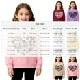 thumbnail image 3 of KyCheLot Kids Valentines Day Sweatshirts Boys Girls Print Shirt Crewneck Long Sleeve Lightweight Pullover Tops 2-12 Years, 3 of 6