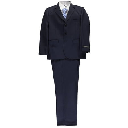 Kids World Big Boys' Husky "C-Suite" 5-Piece Suit (Sizes 10H - 20H)