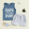 thumbnail image 4 of HCNTES Boy's 2 Piece Summer Outfits Shark Graphic Short Sleeve Tee and Shorts,12-18 Months, 4 of 5