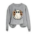 thumbnail image 4 of Heisall Women's Sweatshirts 2025 Autumn Winter Round Neck Long Sleeve Casual Fashion Loose Halloween Print No Hood Tops, 4 of 5