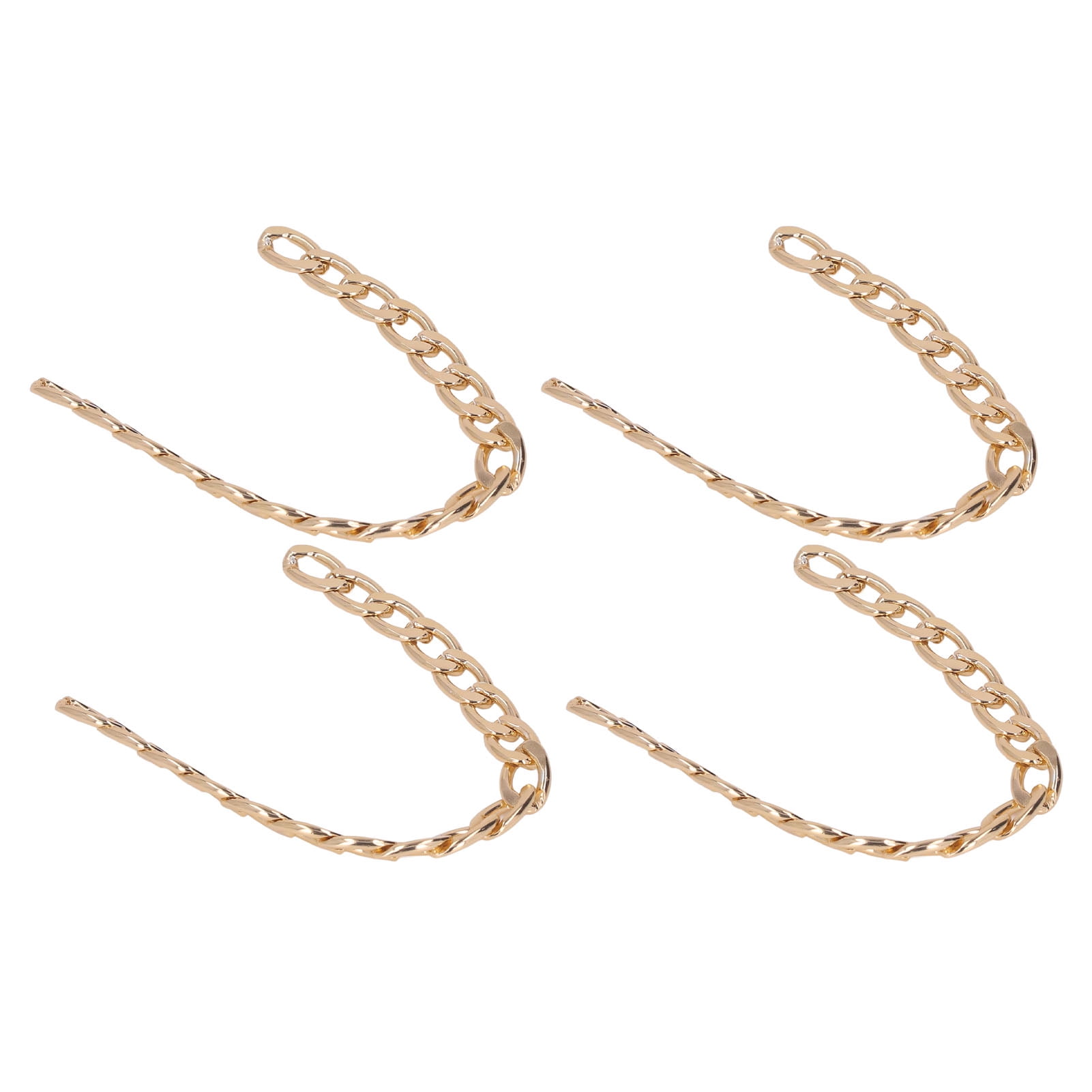 10m Curb Chains Copper Elegant Metallic Decorative Chain Links Heavy Duty Tarnish Resistant Metal Curb Chain Roll for DIY Necklaces Bracelets Anklets Jewelry Making Material Crafts, 393 inches / 10 m