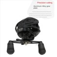 thumbnail image 3 of 4X Carrete de Pesca con Rueda de Gota de Agua 18 + 1 Eje 7.2: 1 High Gear Metal Line Cup Sea Jig Wheel Mano Izquierda, 3 of 6