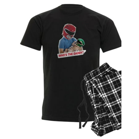 

CafePress - Power Rangers Who s The Daddy - Men s Dark Pajamas