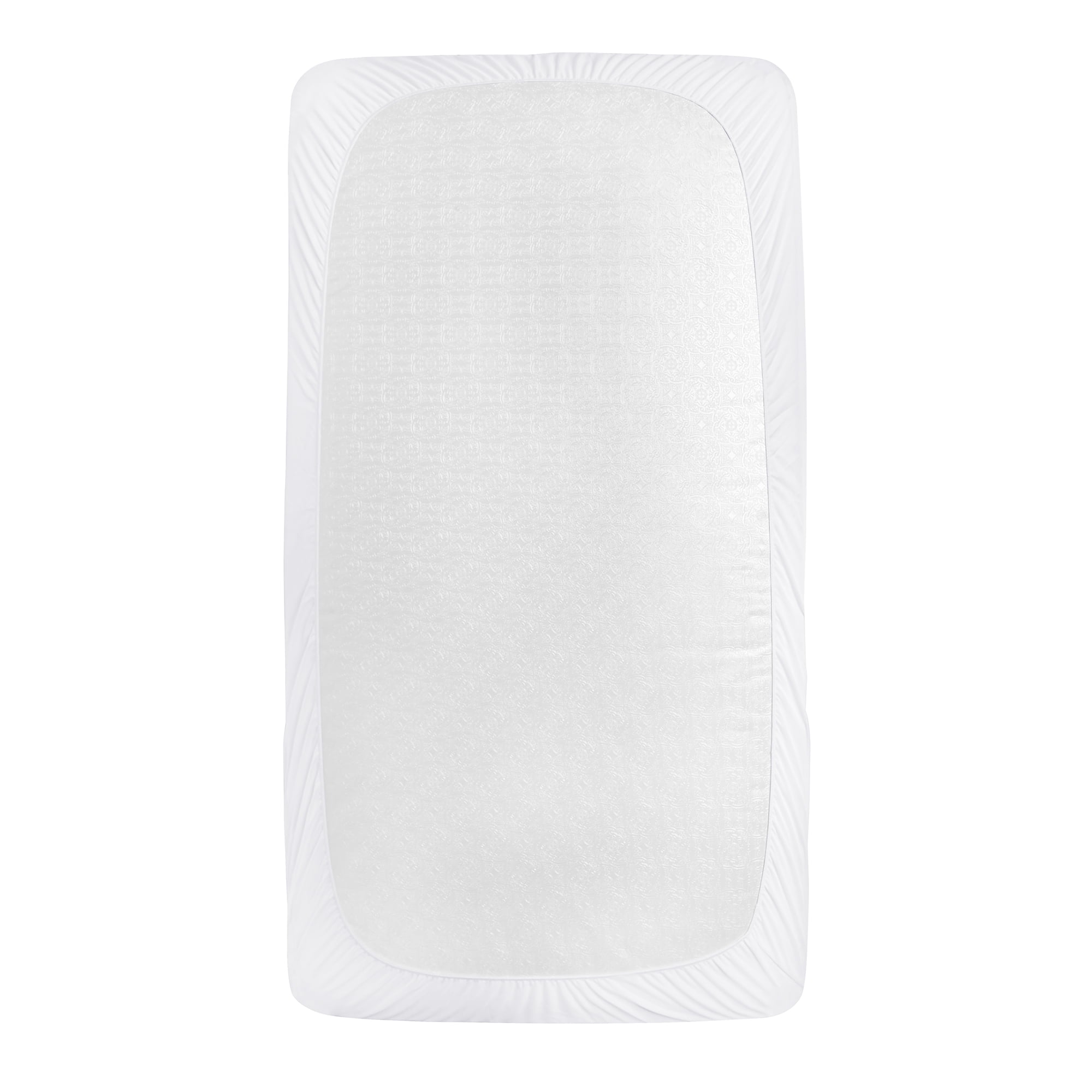 BreathableBaby Max Comfort Waterproof Crib Mattress Pad – White