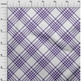 thumbnail image 3 of oneOone Cotton Poplin Blue Fabric Tartan Diy Clothing Quilting Fabric Print Fabric By Yard 42 Inch Wide, 3 of 4