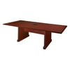 Regency Prestige 120" x 48" Conference Table with Power Data Grommet- Mahogany