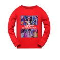 thumbnail image 3 of Pop Stars Dem on Hunter Pajamas Set,HUNTR/X Rumi,Mire Zoeyy Kids Long Sleeve Pajamas,Family Matching Pajamas with Cartoon Print Soft Breathable Sleepwear for Nightwear, 3 of 4