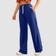 thumbnail image 5 of WILLBEST Pantalones Casuales para Mujer, con Bolsillos Inclinados, Pierna Ancha, Cómodos Pantalones Deportivos de Cintura Alta, Ropa Deportiva Versátil para Yoga con Bolsillos Grande, 5 of 8