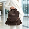 thumbnail image 6 of Sunyuer Backpack Purse for Women, PU Leather Anti-theft Backpack, Ladies Convertible Satchel Bags, Shoulder Bag for Travel, Work, Trip, 6 of 8