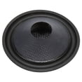 thumbnail image 1 of Papel De Tambor De Cono De Altavoz, Bordes Redondeados Sellados Envolvente De Goma Diámetro Interior De 1 Pulgada Papel De Tambor De Altavoz De Subwoofer Resistente Fácil, 1 of 7