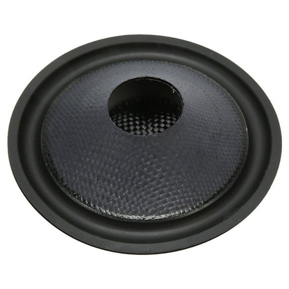 Papel De Tambor De Cono De Altavoz, Bordes Redondeados Sellados Envolvente De Goma Diámetro Interior De 1 Pulgada Papel De Tambor De Altavoz De Subwoofer Resistente Fácil
