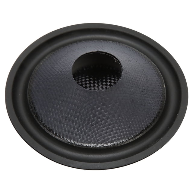 Papel De Tambor De Cono De Altavoz, Bordes Redondeados Sellados Envolvente De Goma Diámetro Interior De 1 Pulgada Papel De Tambor De Altavoz De Subwoofer Resistente Fácil