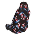 thumbnail image 2 of Lsque Surfing Santa Pattern Car Seat Covers for Front Seats , Waterproof Seat Covers for Cars, Sporty Front Seat Covers,Car Seat Cover Protector Front Seats, 2 of 5