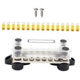 thumbnail image 1 of Yeacher Dual Row Bus Bar Electrical Terminal Junction Box 150A 4 Studs, 1 of 8