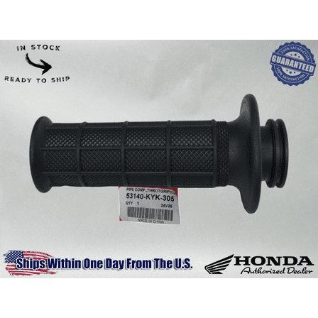 Honda Genuine OEM Throttle Tube   Grips CRF110 CRF 110 2013-18 53140-KYK-305
