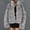 Gray-B, variant on Winter Coats for Women Warm Fluffy Faux Fur Jackets Cropped Jacket Parka Outwear Solid Color Sharpe Fuzzy Jacket Coat Jackets for Women Clearance