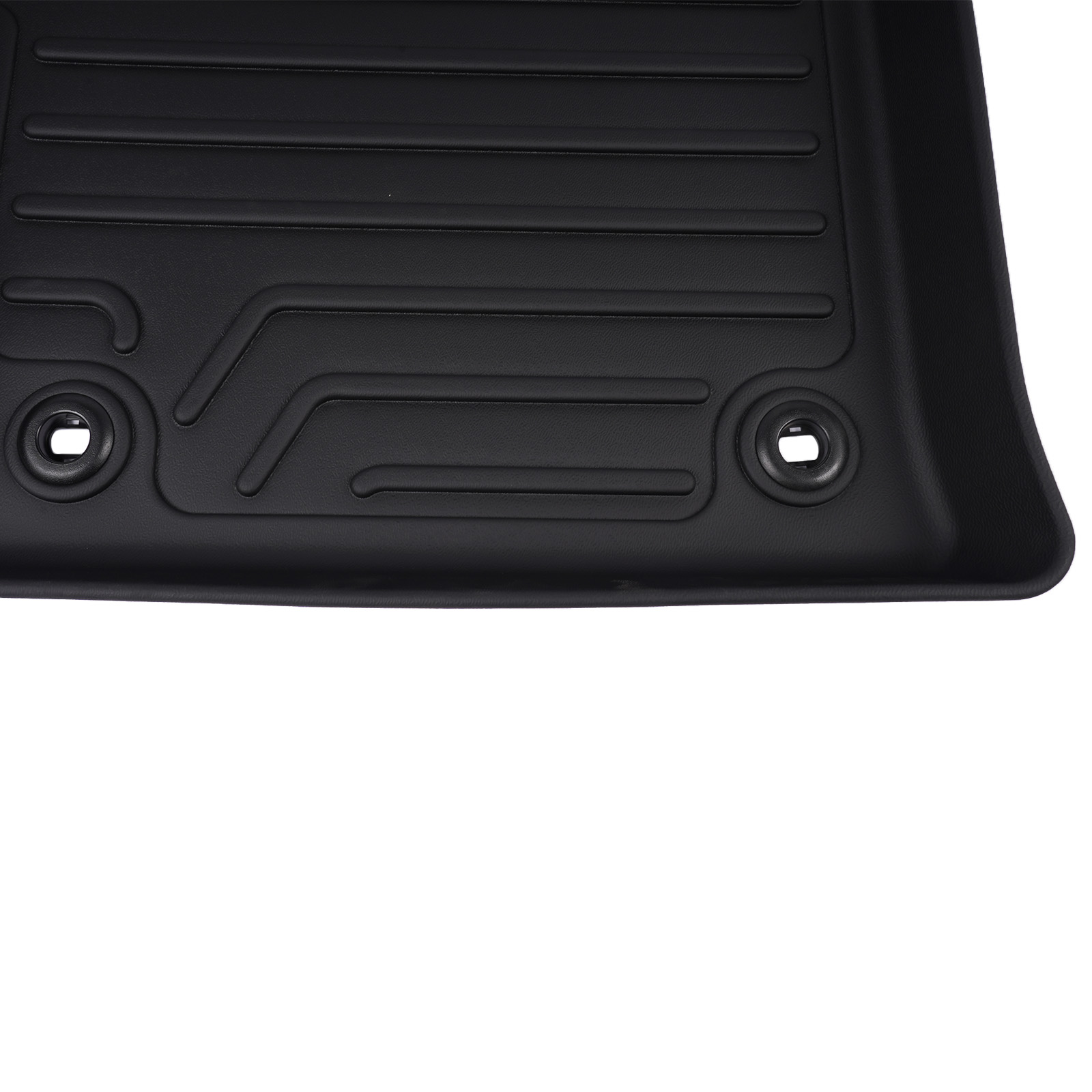 All-Weather Custom Floor Mats for 2020-2025 Toyota Corolla Sedan Excludes Hatchback - 1st & 2nd Row Full Set TPE Floor Liners