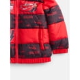 thumbnail image 3 of Cars Toddler Boys Heavyweight Puffer Jacket, Sizes 2T-5T, 3 of 3