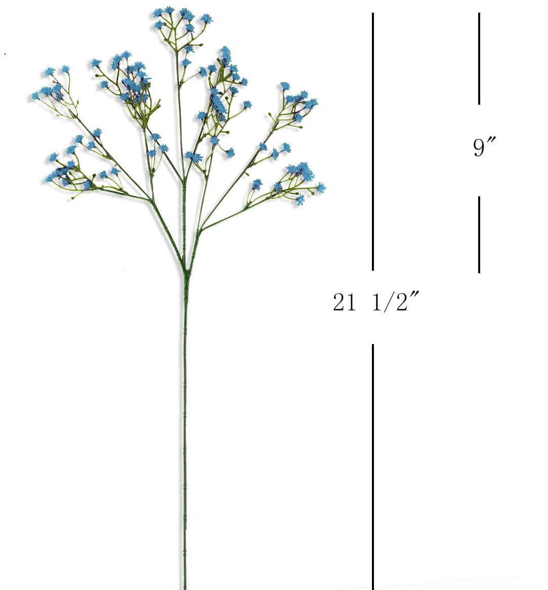 20PCS Babys Breath Artificial Flowers, Baby Breath Flowers Artificial Bulk, Real Touch Fake White Flowers, Faux Babies Breath Gypsophila for Wedding Home Decor Floral Arrangement