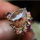 thumbnail image 1 of Anillos para mujer, regalos para mujer, moda para damas, aleación, joyería con incrustaciones, anillo de bloqueo, 1 of 5