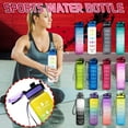 thumbnail image 3 of Water Bottle with Straw, 32oz Motivational Water Bottles with Time Marker to Drink, 1L Sports Water Bottle with Carry Strap LeakProof for Women Gym Fitness Outdoor, 3 of 3