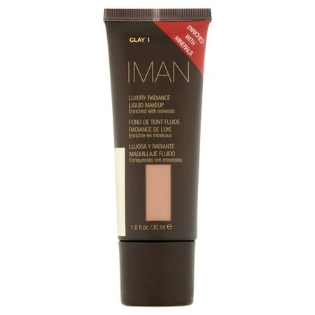 Iman Luxury Radiance Liquid Makeup Clay 1, 1.0 fl (Best Luxury Makeup Products)