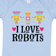 thumbnail image 4 of Inktastic I Love Robots Cute Robotics Girls Baby Bodysuit, 4 of 5