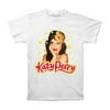 Katy Perry Men's Kitty Mask 09 Tour T-shirt Small White