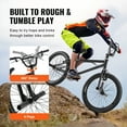 thumbnail image 3 of KFFKFF BMX Cycle, Freestyle Bike with 20-Inch Wheels, BMX Racing Cycle with 360° Rotator and Four Pegs, Suitable for Novice to Skilled Riders, BMX Bikes for Teens and Adults, 3 of 9
