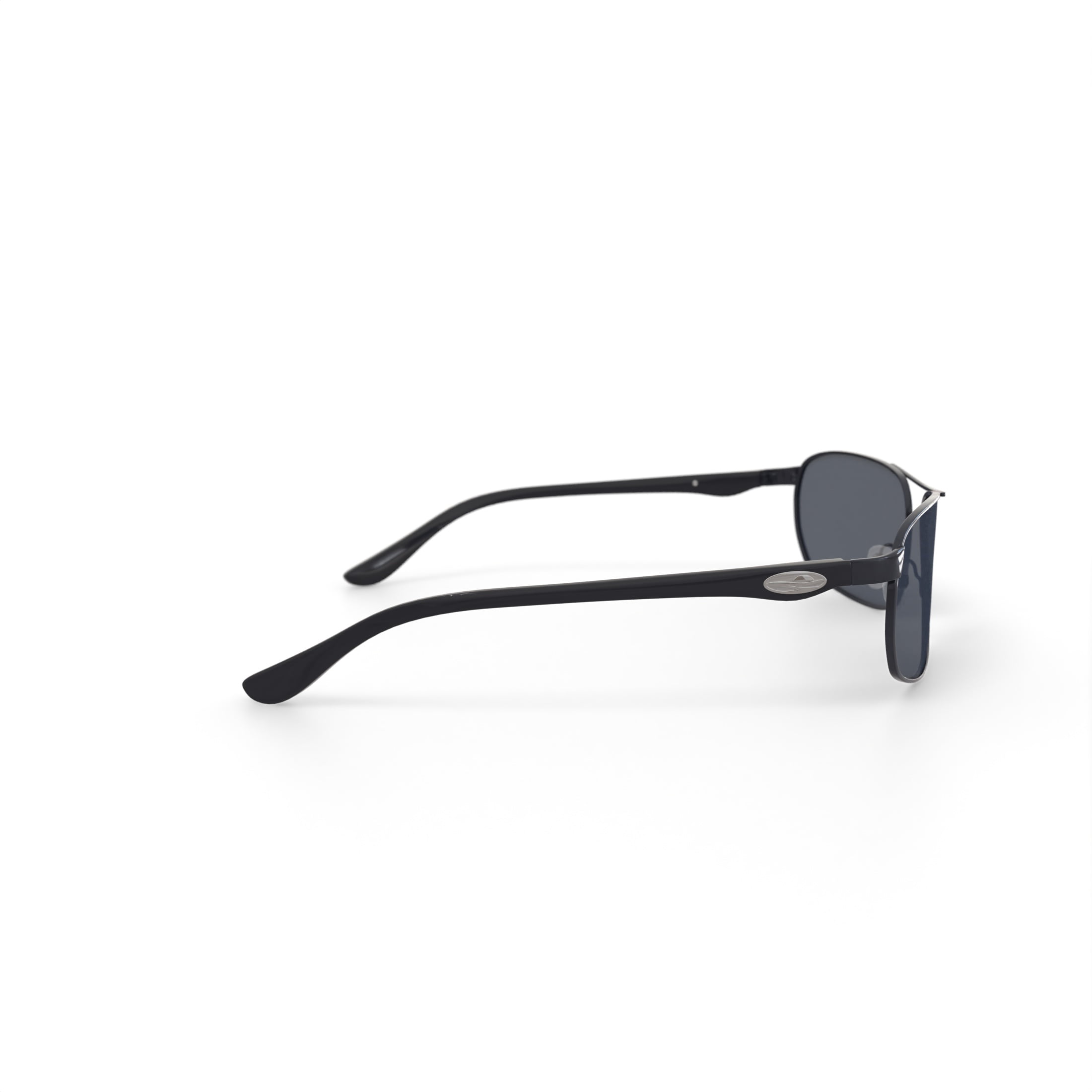 Caribbean Sun Rx'able Unisex Polarized Sport Sunglasses, Pacific, Gunmetal/Black, 65-16-133