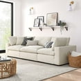 thumbnail image 1 of Modway Commix 3 Piece Down Filled Overstuffed Sectional Sofa Set in Light Beige, 1 of 10