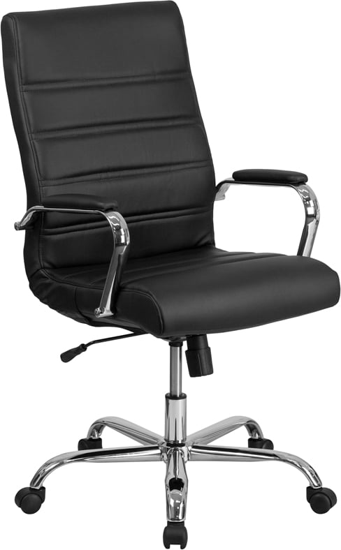 High Back LeatherSoft Executive Office Swivel Chair with 