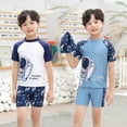 thumbnail image 3 of Traje de baño para niños y niñas, traje de baño profesional de secado rápido dividido, traje de baño para niñas, 3 of 6
