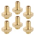 thumbnail image 1 of PTOOTP 6Ud Adaptadores De Válvula De Neumático En Latón Para Inflador Con Alta Durabilidad Y Compatibilidad, 1 of 6