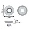 thumbnail image 2 of BTOER Mini Easy Finisher Round Carbide Insert Round Carbide Insert Round Carbide Insert Easy Finisher Easy Wood Tools, 2 of 8