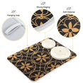 thumbnail image 3 of Yayeee Dish Drying Mat for Kitchen Counter 16"x18" Microfiber Absorbent Pad, Classic Floral, 3 of 7