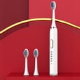 thumbnail image 6 of Wovilon Toothbrush With Data Cable 6 Brush Heads 5 Cleaning Modes Smart Toothbrush Faster Charging, 6 of 7