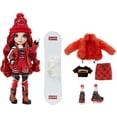 thumbnail image 2 of Set de Muñecas de Invierno Rainbow High Ruby Atuendos y Accesorios, 2 of 17