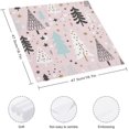 thumbnail image 2 of Cloth Napkins Christmas Tree Pink Soft Comfortable Napkins 4 Pack for Family Dinners Weddings Cocktail Kitchen Banquet Decorative Washcloths, 2 of 6