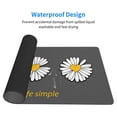 thumbnail image 4 of Bingfone Keep Life Simple Daisy Flower Large Gaming Mouse Pad,Extended Desk Mousepad With Stitched Edges,Non-Slip Base,Water Resist Keyboard Pad For Gamer, Office & Home, 29.5 X 16 In, 4 of 9
