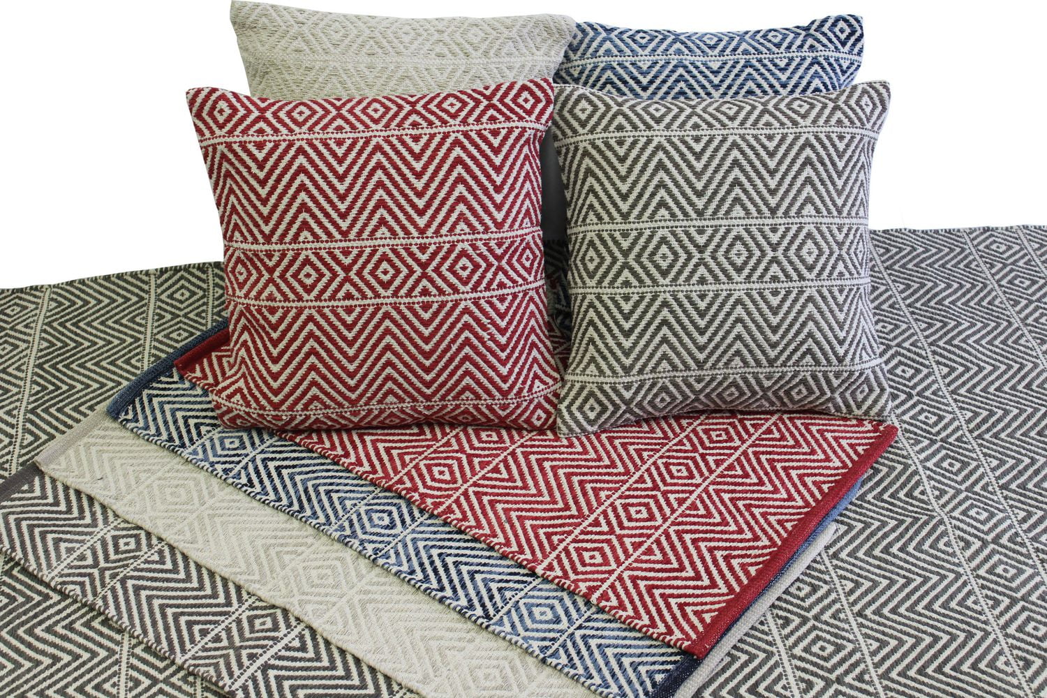 Herringbone Rug Cushion Set of 2