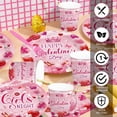 thumbnail image 3 of 168pcs Galentines Day Plates Napkins Party Supplies Girls Night Party Tableware Set Disposable Paper Cups Pink Forks Galentine’s Day Party Decorations for Women Ladies Favors Serve 24 ﻿, 3 of 4